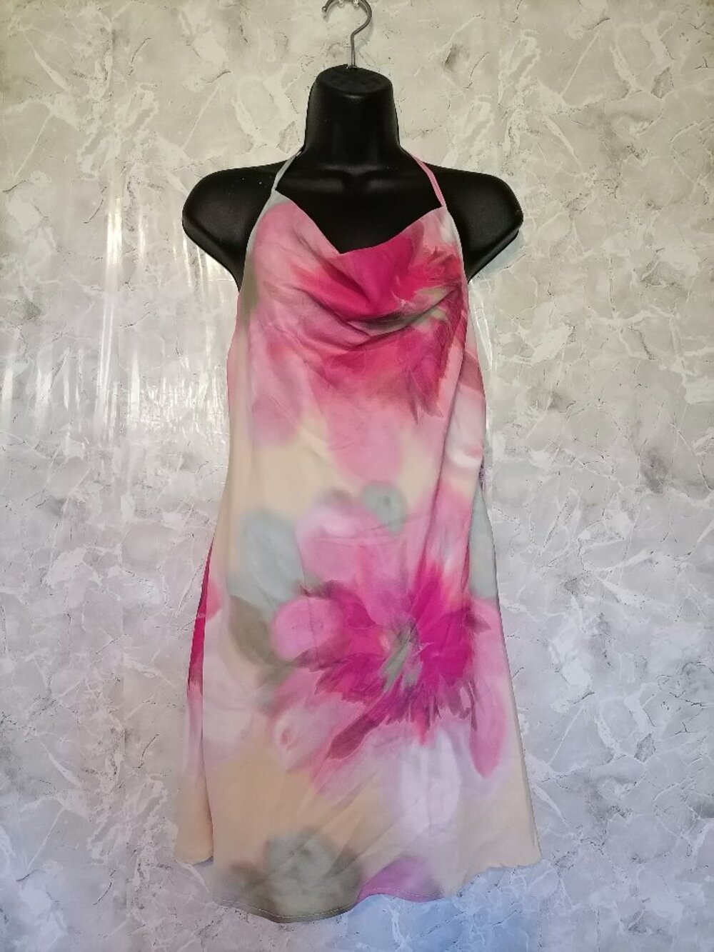 Women's Mini Cowl Dress floral sexi  - Wild Fable size M